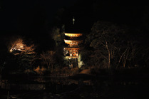 浄瑠璃寺で除夜の鐘 2015